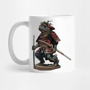 Samurai Frog Warrior Katana Mug